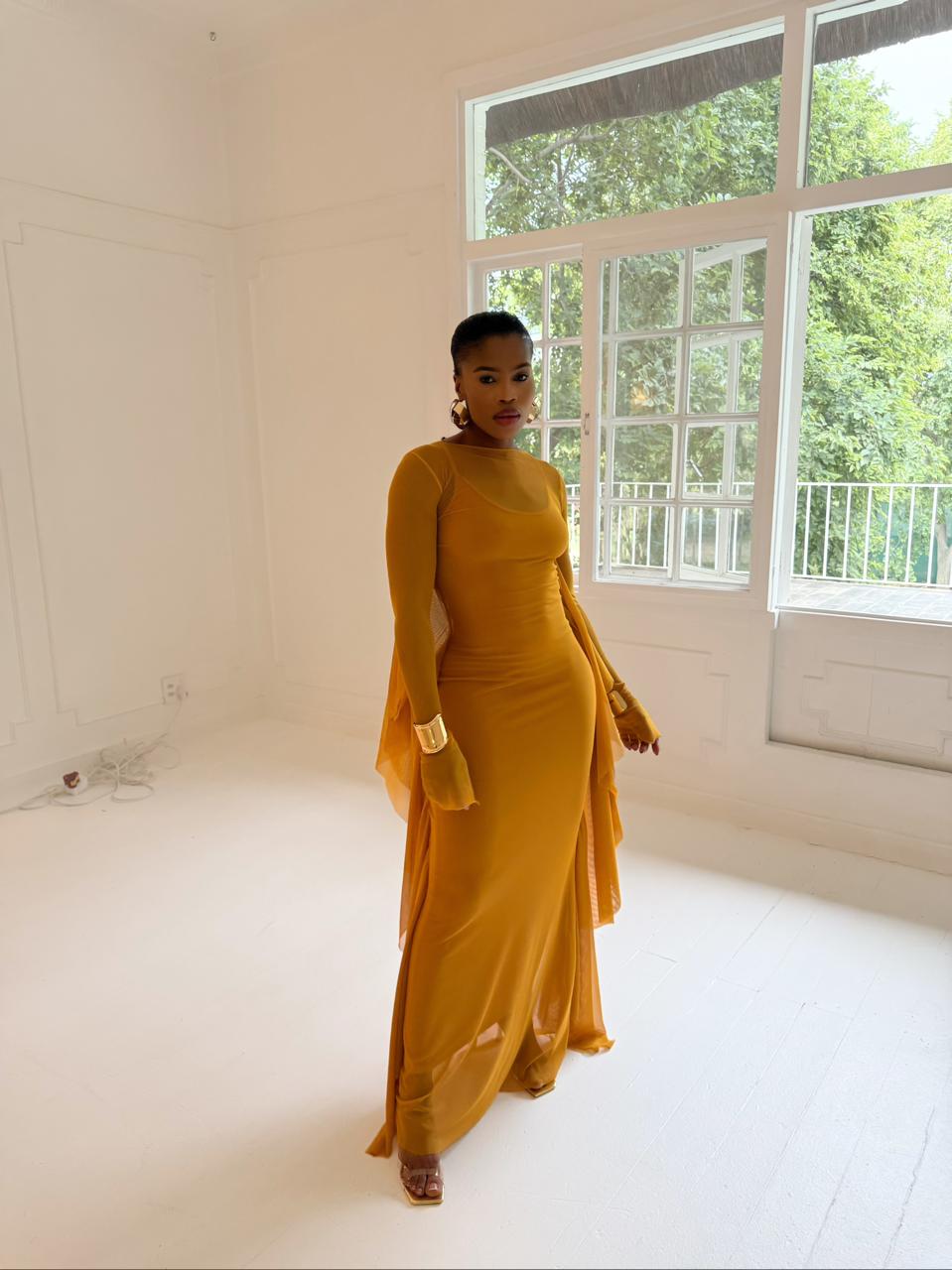 Summer Mesh Maxi dress