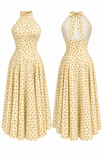 Noelle halter dress