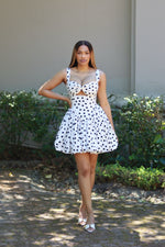 Polka Dot Mini Dress