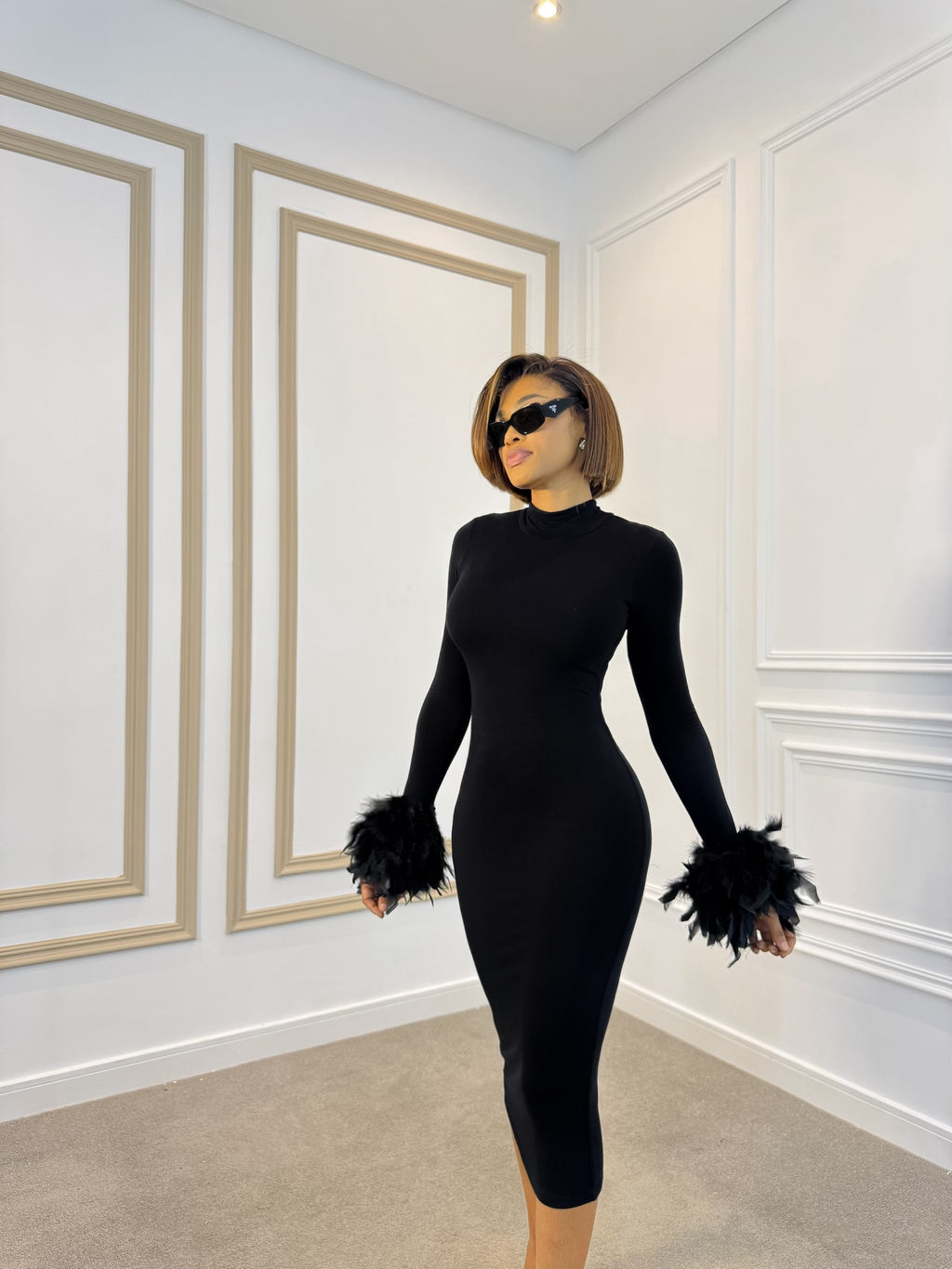 Camilla black dress