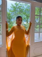 Summer Mesh Maxi - Yellow