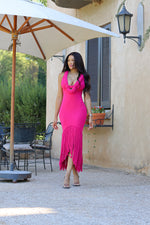 Nalani Fringe Maxi dress