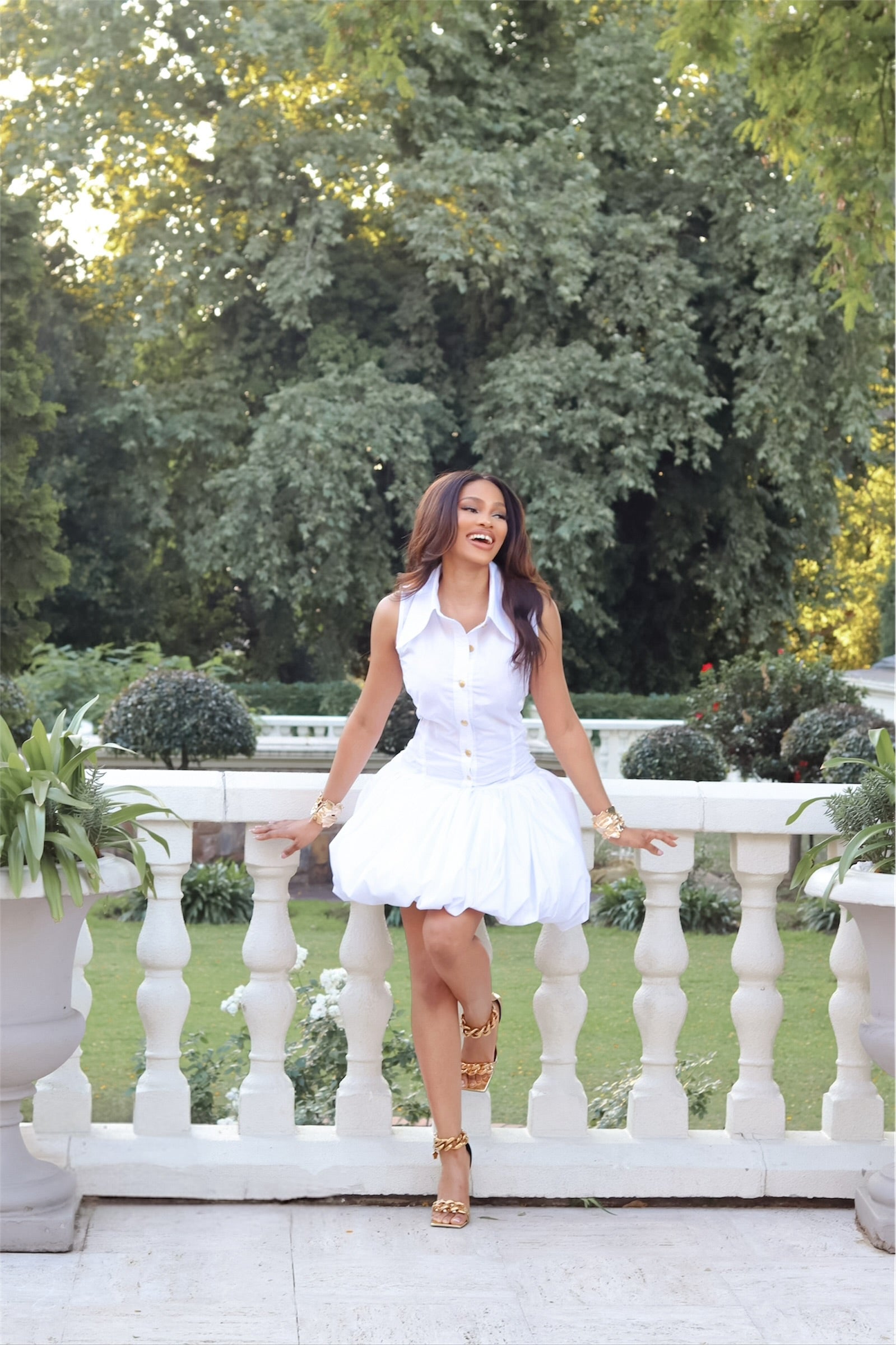 The Bubble Shirt Dress