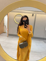 Summer Mesh Maxi - Yellow