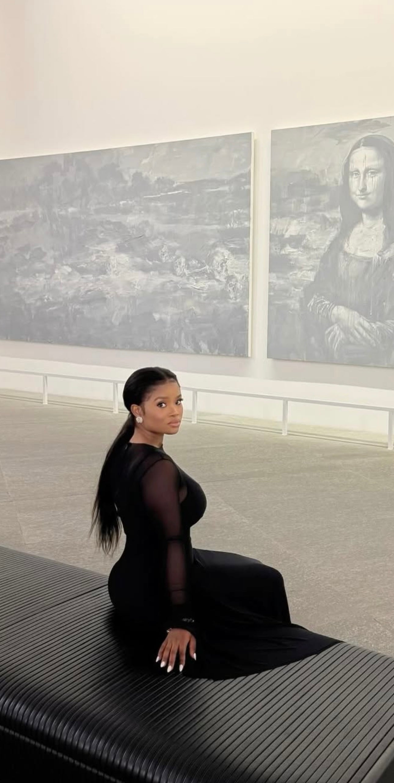 Summer Mesh Maxi - Black