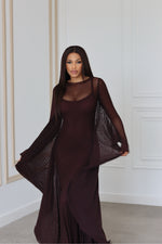 Summer Mesh Maxi - Brown