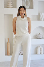 Ayana linen Asymmetric Set
