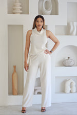 Ayana linen Asymmetric Set