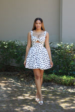Polka Dot Mini Dress