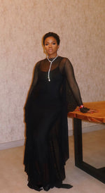 Summer Mesh Maxi - Black