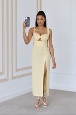 Luna Linen Midi dress