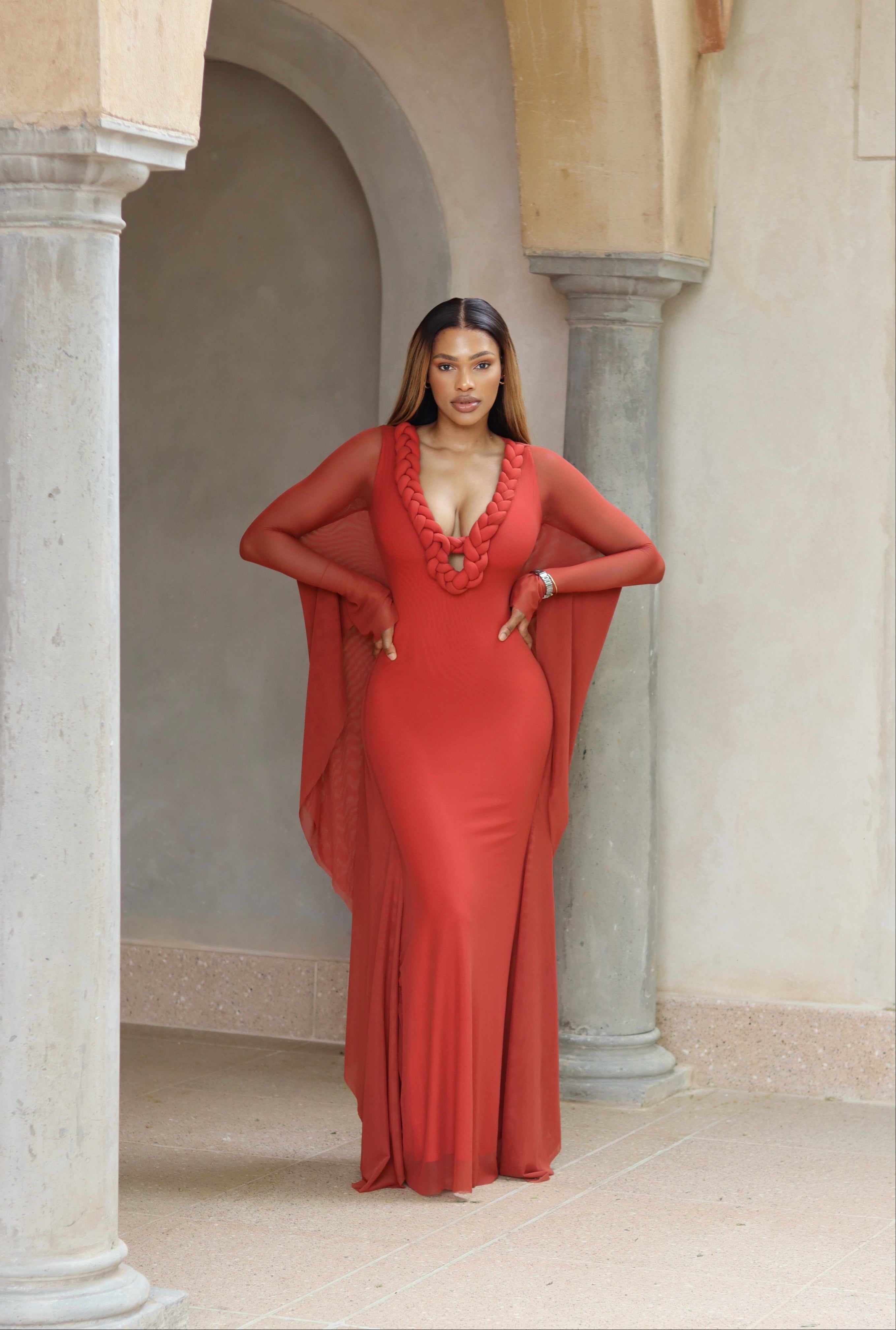 Simone Goddess Gown