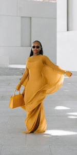 Summer Mesh Maxi - Yellow