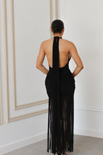 Ivy Fringe Halter dress