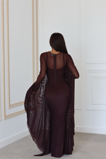 Summer Mesh Maxi - Brown