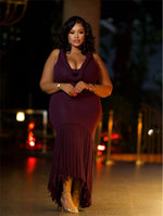Nalani Fringe Maxi dress
