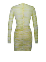 Sonia Yellow Print dress